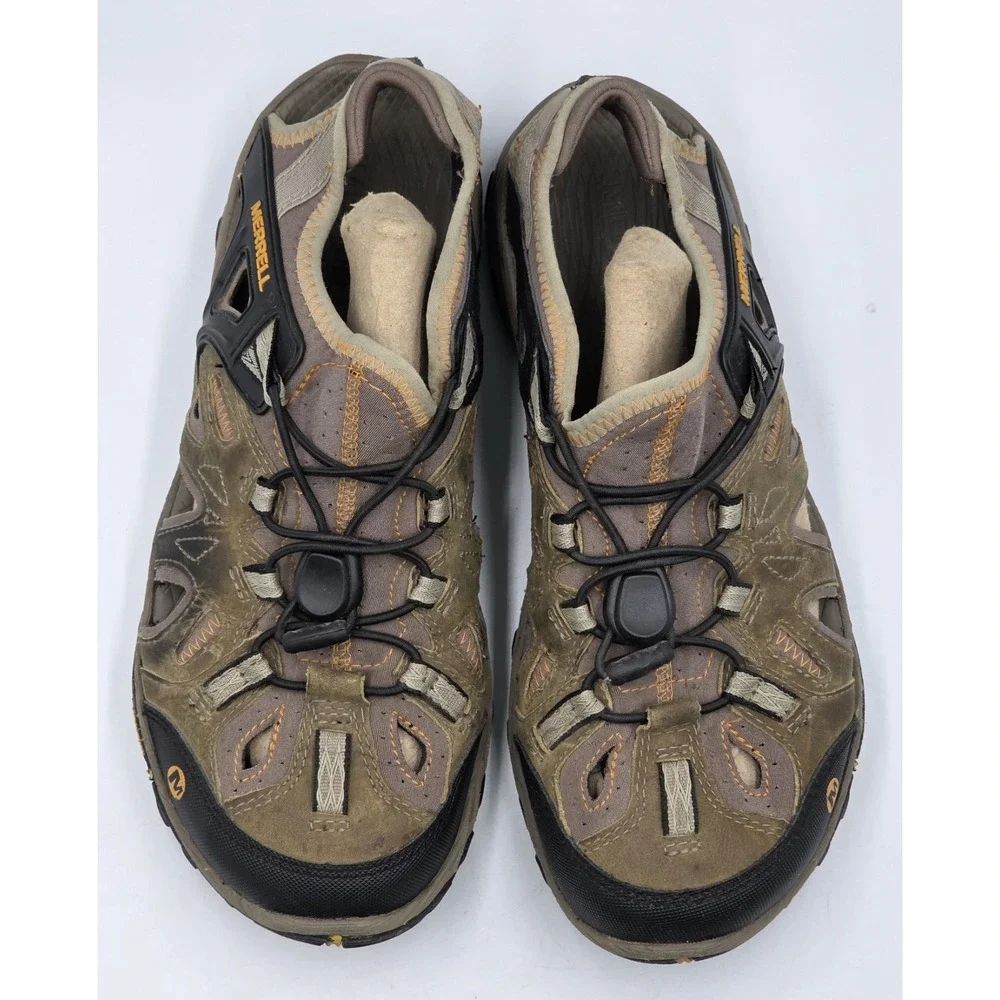 Merrell All Out Blaze Sieve J65243 Brindle Butterscotch Men's 8 Sandals Outdoor